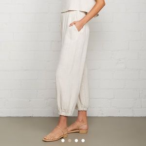 Linen Tatum Pants by Rachel Pally